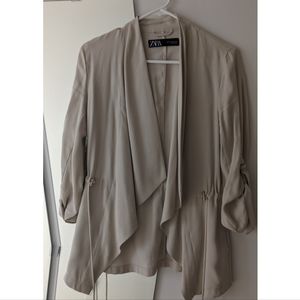 Zara flowky cardigan/light coat
